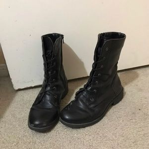 Black Combat Boots